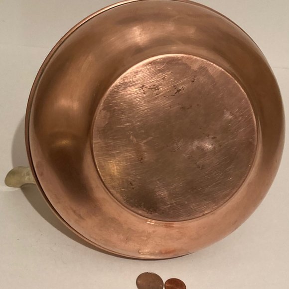 Vintage Metal Copper and Brass Teapot, Kettle - Picture 7 of 7